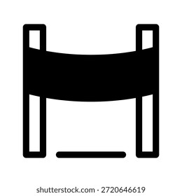 Ilustração de design de símbolo de vetor de ícone de término