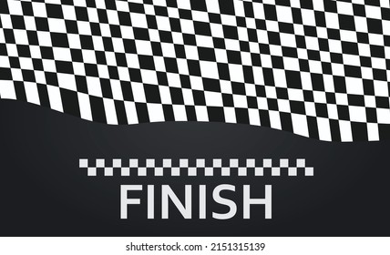 Finish Line Background Vector Illustration Stock Vector (Royalty Free ...