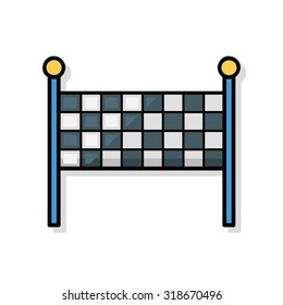 finish line doodle
