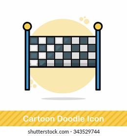 finish line doodle