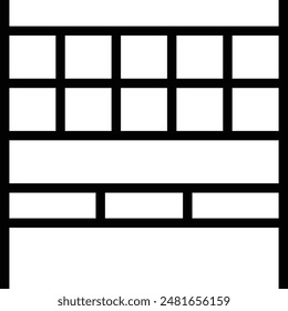 finish line icon. Thin linear style design isolated on white background