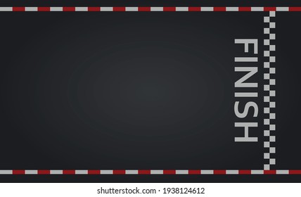 Finish line icon. vector illustration