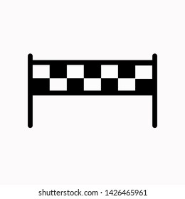 Finish line icon,vector illustration. Flat design style. vector finish line icon illustration isolated on White background, finish line icon Eps10. finish line icons graphic design vector symbols.