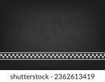 Finish line racing background top view,Vector line racing background