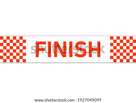 FINISH line seamless pattern. Clipart image