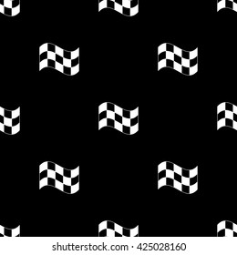 Finish vector icon. Flat design style for web and mobile.