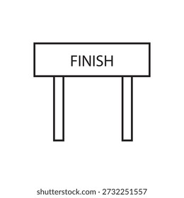 ícone concluído ilustração elemento design