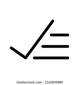 Ilustración de diseño de símbolos de vectores de iconos finalizados