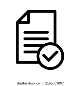 Finished Icon Vector Symbol Design Illustration