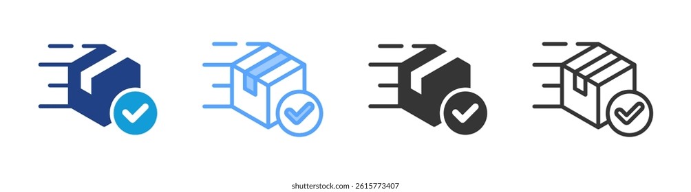 Finished Product icon set multiple style collection