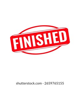Finished Rubber stamp vector design. Rubber Stamp Illustration - Vector