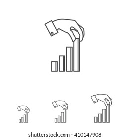 Finishing bar chart