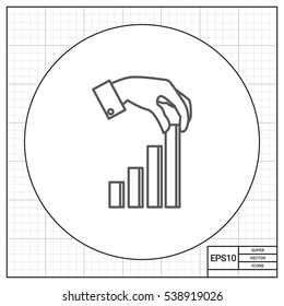 Finishing bar chart
