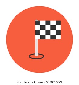 Finishing flag icon