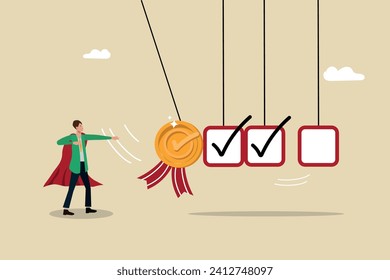 Finishing todo list, work checklist or accomplishment,Targeting to achieve goals, project management, Check boxes are ticked after the merchant's operational action