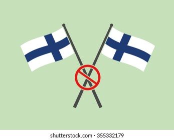 Finland Emblem Flag Restriction