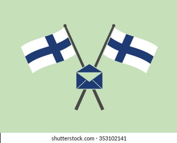 Finland Emblem Mail