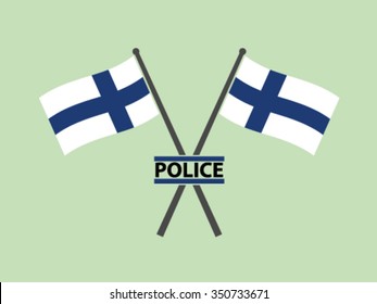 Finland Emblem Police