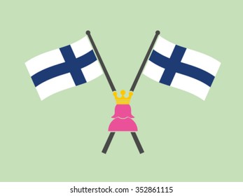 Finland Emblem Queen