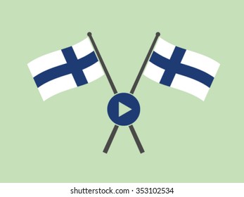 Finland Emblem Video Stream