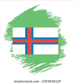 Ilustración vectorial abstracta de la bandera de Finlandia
