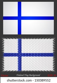 finland flag background