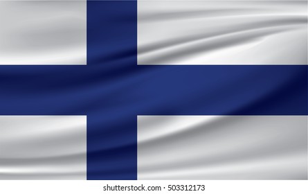 Finland flag background