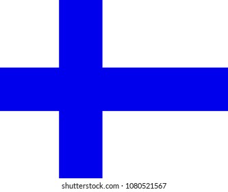 Finland flag background. Finnish National symbol vector illustration.