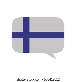 Finland flag emblem