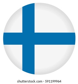 Finland icon, vector illustration.