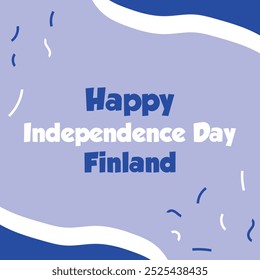 Plantilla de Anuncio del Día de la Independencia de Finlandia para celebraciones en línea