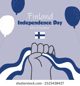 Día de la Independencia de Finlandia: Publicaciones y Anuncios personalizados de Create