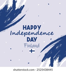 Plantilla para medios sociales del Día de la Independencia de Finlandia