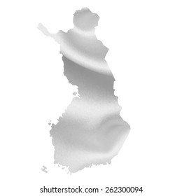 Finland map Silk
