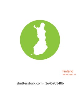 Plantilla de vectores de diseño de logotipos de Finlandia