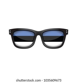 Finland national flag fashionable sunglasses