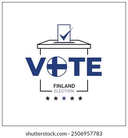 Finlandia votando, Finlandia participación ciudadana en votar, yendo a votar, votando, mano dejando voto, voto positivo, voto negativo, mano dejando papel en urna, elecciones, elección de Regla.