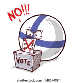 Finland voting no