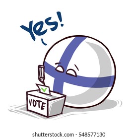 Finland voting yes