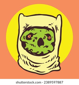 Finn zombie cartoons are good for posters and decoration in your room or even for merchandise