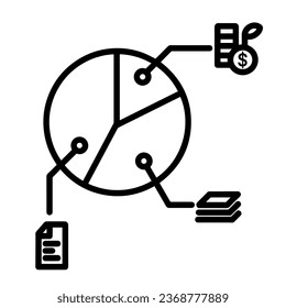 Finnancial Icon, True Black Icon