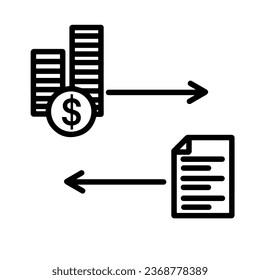 Finnancial Icon, True Black Icon