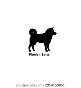 Finnish Spitz dog silhouette dog breeds Animal Pet