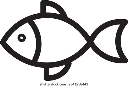 Fins Fish Animal Outline Icon