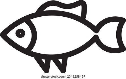 Fins Fish Animal Outline Icon