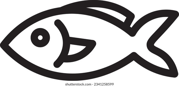 Fins Fish Animal Outline Icon