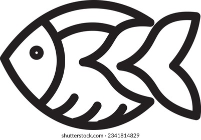 Fins Fish Animal Outline Icon