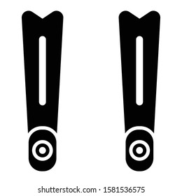 fins icon glyph vector design
