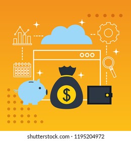 fintech business concept