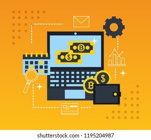 fintech business concept
